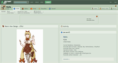 Desktop Screenshot of ny0a.deviantart.com