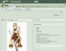 Tablet Screenshot of ny0a.deviantart.com