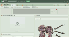 Desktop Screenshot of karu-kumi-2.deviantart.com
