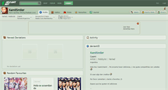 Desktop Screenshot of kamiismiler.deviantart.com