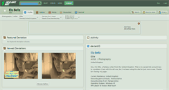 Desktop Screenshot of elz-bellz.deviantart.com