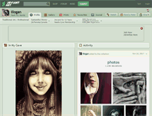 Tablet Screenshot of illogan.deviantart.com