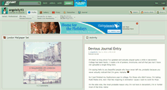 Desktop Screenshot of angelelly93.deviantart.com