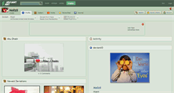 Desktop Screenshot of mo0zii.deviantart.com