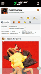 Mobile Screenshot of cosmosfox.deviantart.com