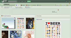 Desktop Screenshot of cuteazura.deviantart.com