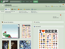 Tablet Screenshot of cuteazura.deviantart.com