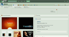 Desktop Screenshot of djtiesto.deviantart.com