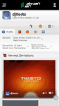 Mobile Screenshot of djtiesto.deviantart.com