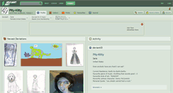 Desktop Screenshot of pity-kitty.deviantart.com