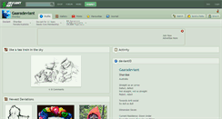 Desktop Screenshot of gaaradeviant.deviantart.com