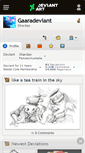 Mobile Screenshot of gaaradeviant.deviantart.com