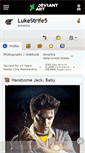 Mobile Screenshot of lukestrife5.deviantart.com