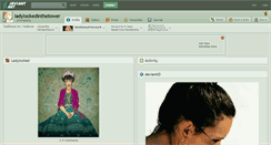 Desktop Screenshot of ladylockedinthetower.deviantart.com