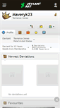 Mobile Screenshot of maveryk23.deviantart.com