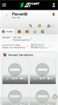 Mobile Screenshot of flowerbi.deviantart.com