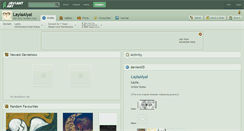 Desktop Screenshot of laylaalyal.deviantart.com