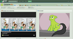 Desktop Screenshot of cartoonray.deviantart.com