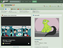 Tablet Screenshot of cartoonray.deviantart.com