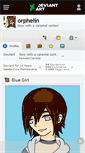 Mobile Screenshot of orphelin.deviantart.com