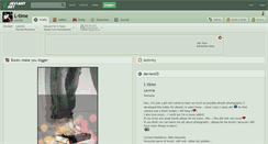 Desktop Screenshot of l-time.deviantart.com