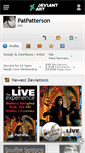 Mobile Screenshot of patpatterson.deviantart.com