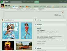 Tablet Screenshot of jperick.deviantart.com
