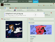 Tablet Screenshot of amy-rosse.deviantart.com