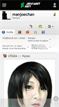 Mobile Screenshot of manjoechan.deviantart.com