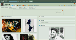 Desktop Screenshot of chance24.deviantart.com