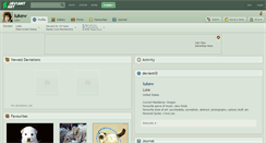 Desktop Screenshot of lukew.deviantart.com