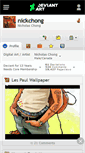 Mobile Screenshot of nickchong.deviantart.com
