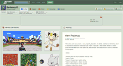 Desktop Screenshot of bentenny10.deviantart.com