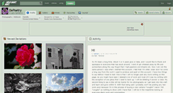 Desktop Screenshot of depoetry.deviantart.com