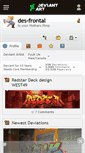 Mobile Screenshot of des-frontal.deviantart.com
