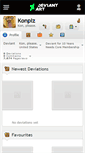 Mobile Screenshot of konplz.deviantart.com