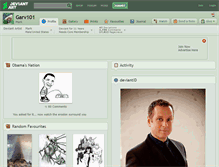 Tablet Screenshot of garv101.deviantart.com