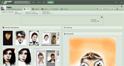 Desktop Screenshot of halpc.deviantart.com