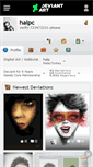 Mobile Screenshot of halpc.deviantart.com