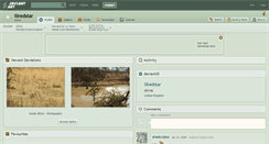 Desktop Screenshot of lilredstar.deviantart.com