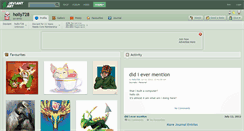 Desktop Screenshot of holly728.deviantart.com