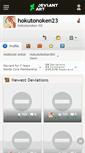 Mobile Screenshot of hokutonoken23.deviantart.com