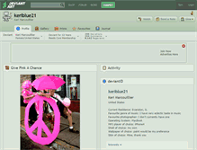 Tablet Screenshot of keriblue21.deviantart.com