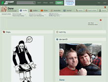 Tablet Screenshot of done.deviantart.com
