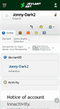 Mobile Screenshot of jonny-dark2.deviantart.com