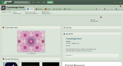 Desktop Screenshot of fractalangel-stock.deviantart.com