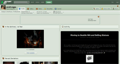 Desktop Screenshot of prattvegas.deviantart.com