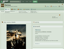 Tablet Screenshot of obertura.deviantart.com