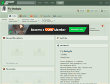 Tablet Screenshot of fly-bodyplz.deviantart.com