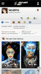 Mobile Screenshot of iacubino.deviantart.com